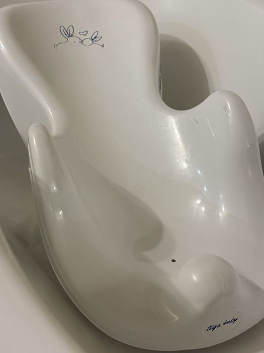 Дитяча ванна зі зливом  на підставці з 2-ма вкладишами