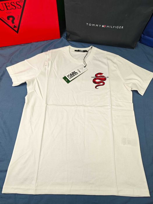 Koszulka męska tshirt Karl Lagerfeld kolory krótki rękaw premium M-XXXL