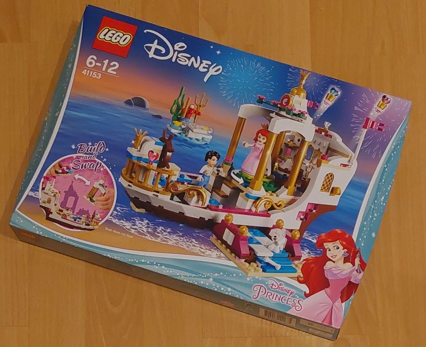 LEGO 43191 Barco Cerimónia Pequena Sereia