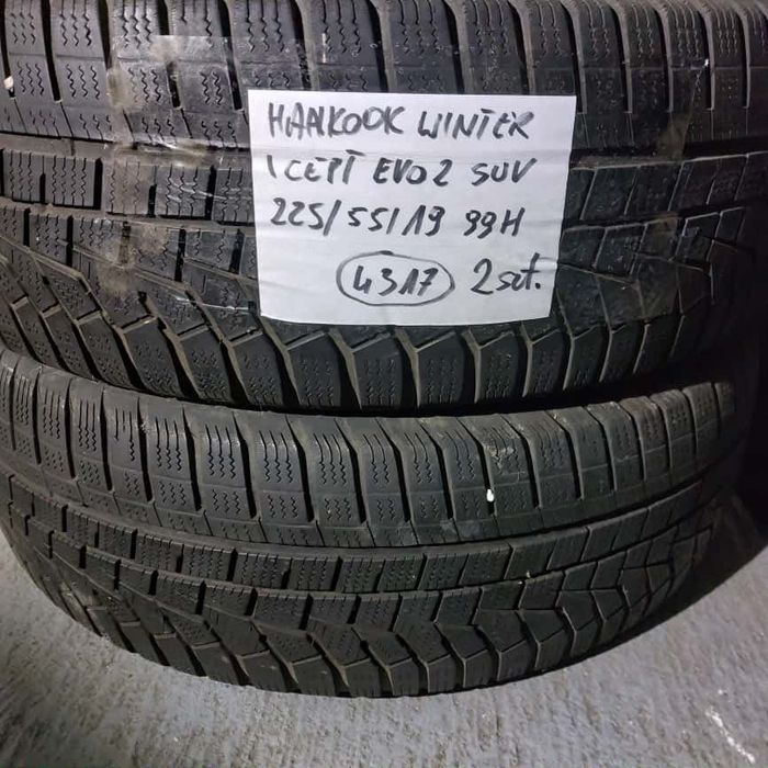 para opon HANKOOK WINTER ICEPT EVO2 SUV 225/55/19 99h