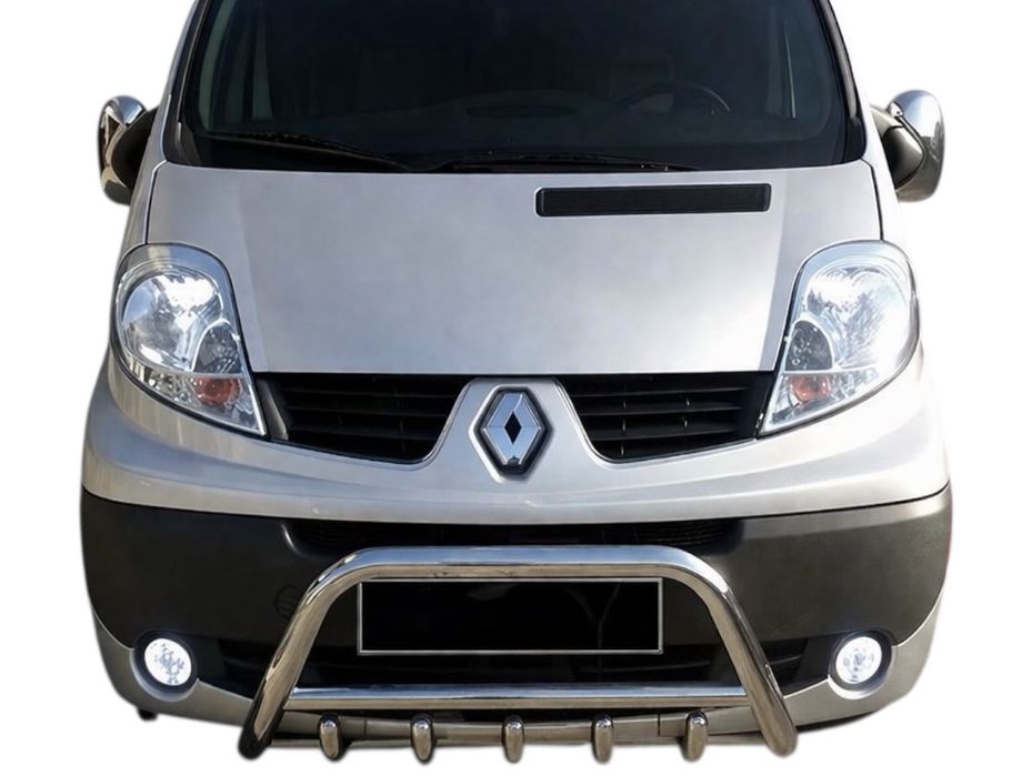 Orurowanie przednie A-Bar chrom Opel Vivaro Renault Trafic 2001-2013