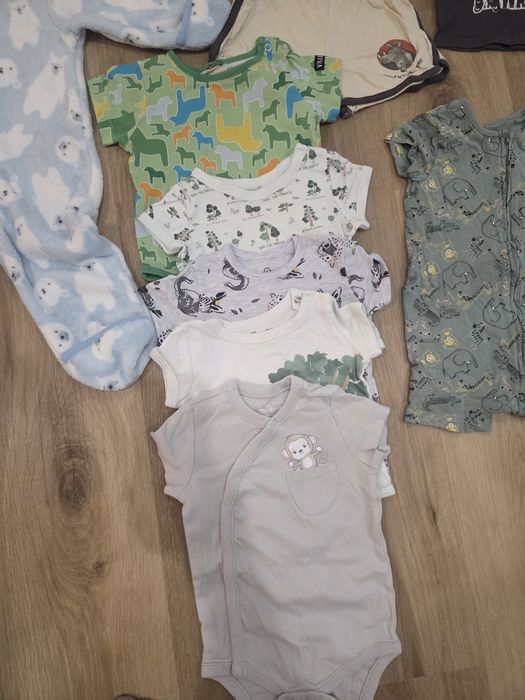 Paka zestaw ubran dla chlopca 74-80