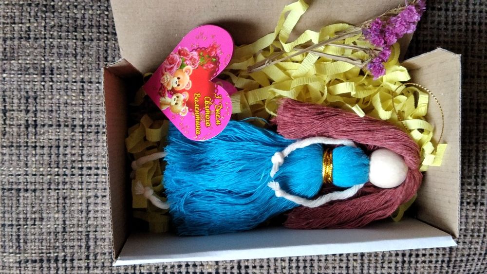 Лялька натуральний хлопок 18 см