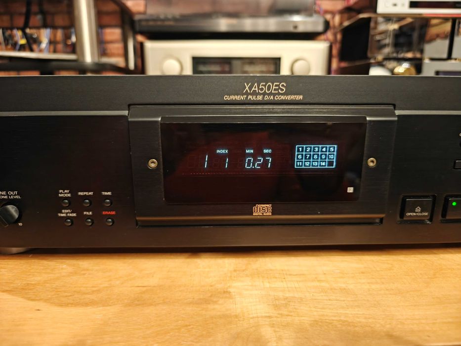 SONY CDP-XA50ES ! Audiofilski odtwarzacz CD ! Pilot instrukcja