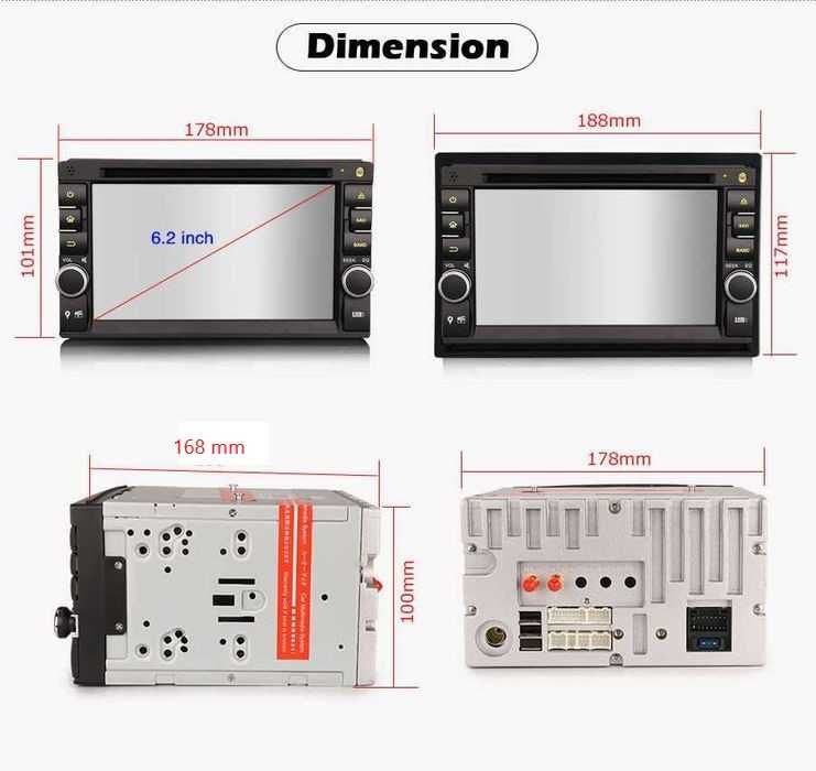 Auto radio Universal Nissan Android 14 64GB radio/dvd/cd/usb/sd/gps