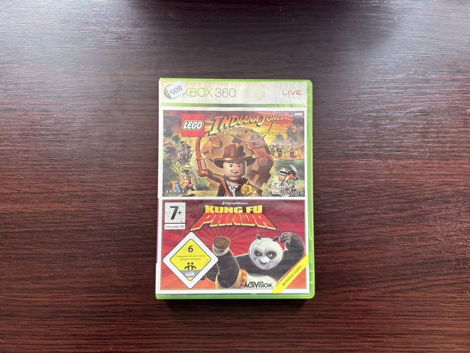 lego indiana jones + kung fu panda x360