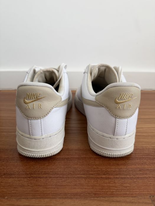 Sapatilhas Nike Air Force 1 Low ‘07 Essential White Beige