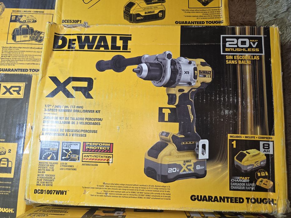 DeWALT DCK225 DCK200 DCK2100 DCD1007 DCF845 DCF840 DCF809 DCE530 DCD793 DCD794