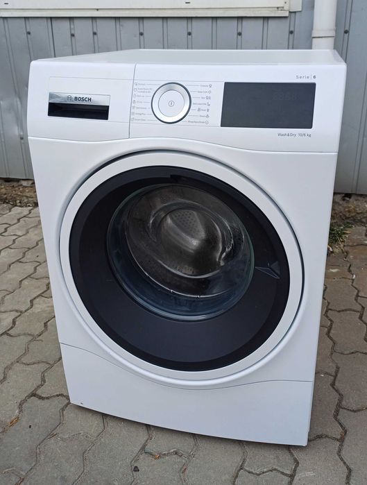 Стирально-сушильная машина с паром 3 в 1 Бош Bosch WDU 28540 10/6кг