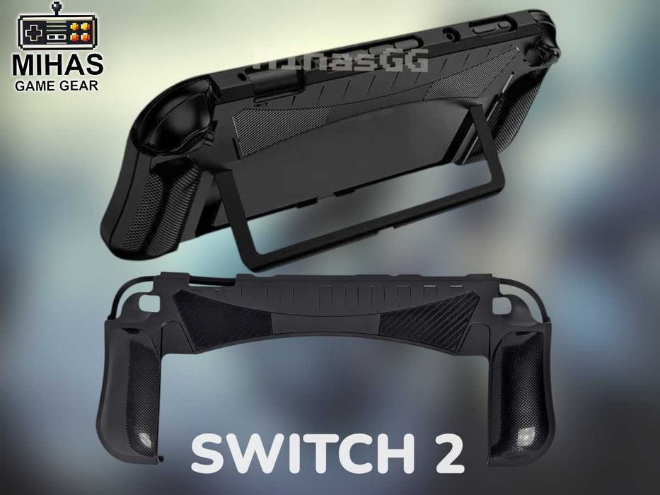 Чохол-бампер Nintendo Switch 2 Hand grip  накладки на стіки 2шт.