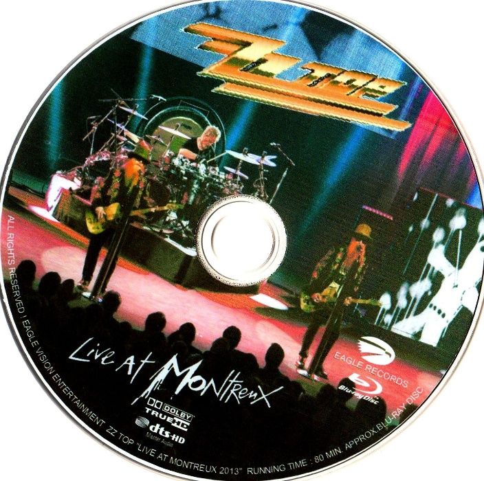 ZZ Top - Live at Montreux [2013, Rock, Hard Rock, Blues Rock, Blu-ray]
