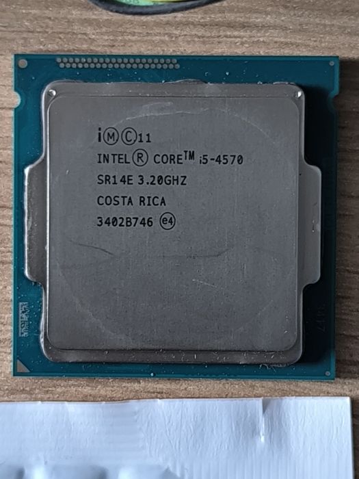 Procesor i5-4570 LGA1150 + Oryginalny Cooler + Pasta – Idealny do PC!