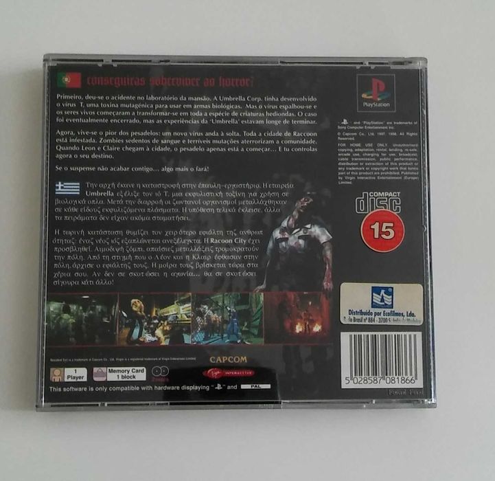 Resident Evil 2 Ps1