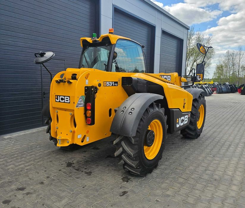 JCB 531-70 KLIMA Joystick FABRYCZNIE NOWA Kamera Ładowarka 7m 3,1t