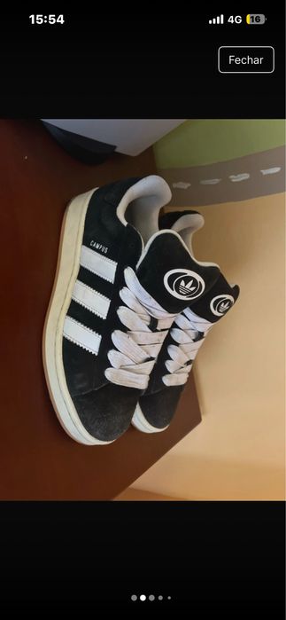 Campus preto, em bom estado