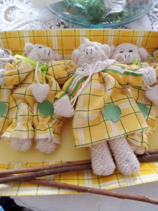 Małe szmaciane świnki