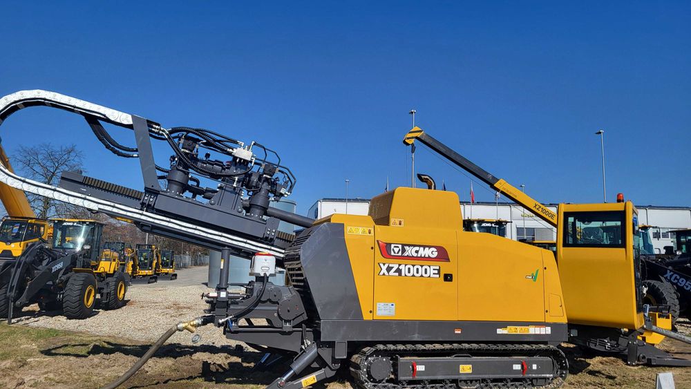 Wiertnica XCMG XZ1000 przewierty sterowane horyzontalne HDD