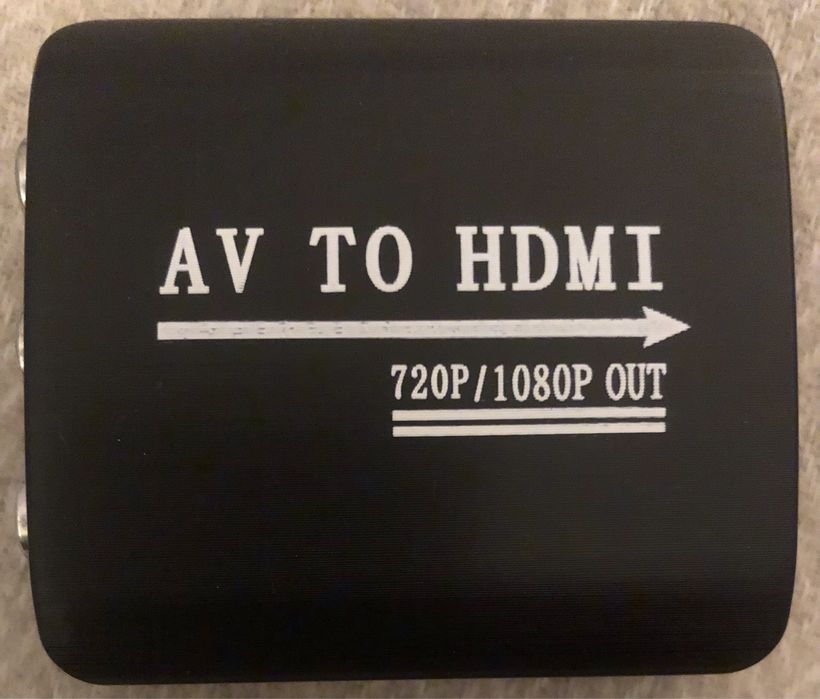 • Konwerter Sygnału Wideo Audio Video CVBS na HDMI - Kompozytowe do HD