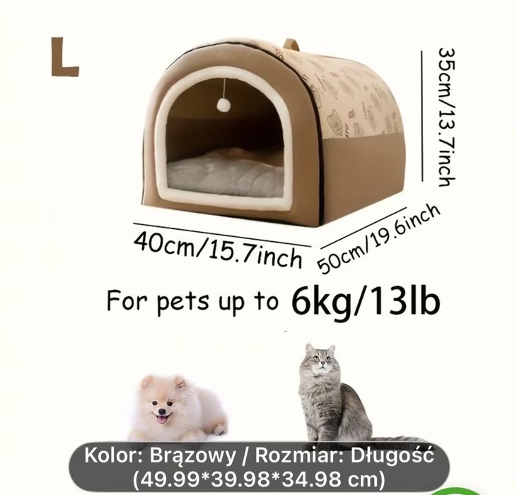 Legowisko dla psa lub kota