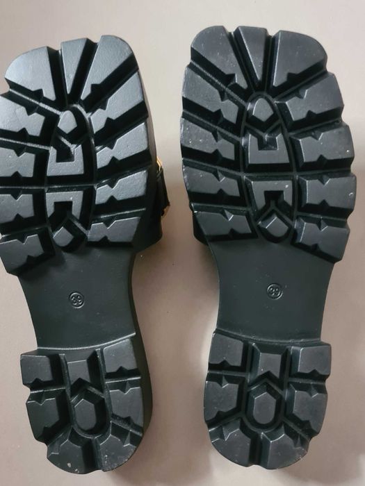 Mix Feel damskie klapki na traktorowej podeszwie  roz 39