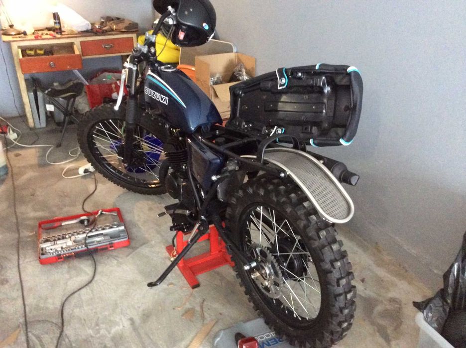 Suzuki TS 125 de 1978