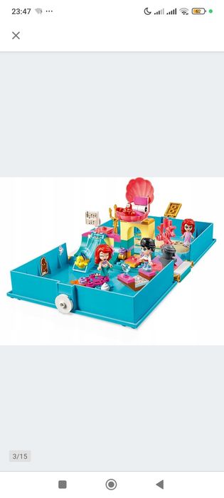 Arielka LEGO 43176 komplet