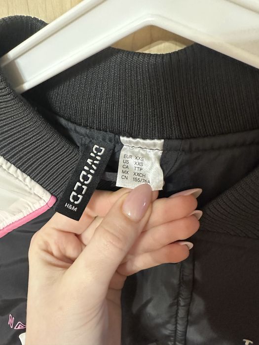 Куртка-бомбер H&M Racing, размер XXS