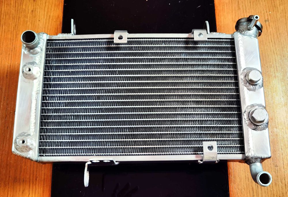 Radiatore Moto Radiatore In Alluminio Completo Per SUZUKI LT-Z400 - Foto 7