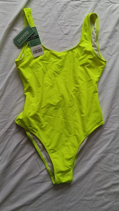 Nowy strój kąpielowy jednoczęściowy neonowy SHEKINI S z metką fluo