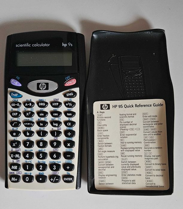 Naukowy kalkulator Hp 9s