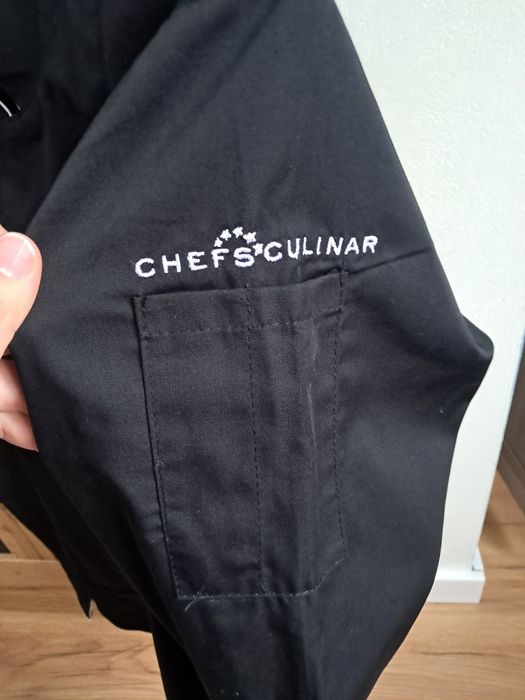 Kitel kucharski damski L  Chefs Culinar zapaska gratis