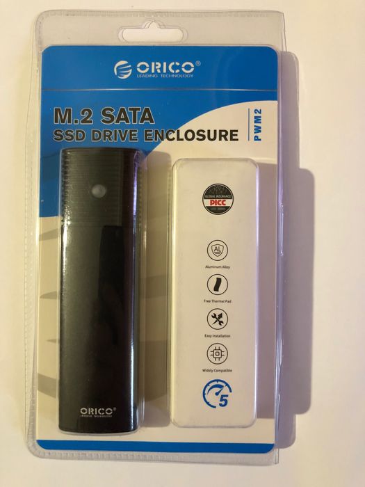 Карман для M.2 ORICO PwM2  USB-C 4TB 5Gbps