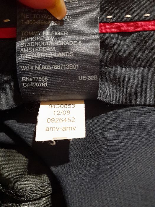 Жіночі сині класичні брюки Tommy Hilfiger
