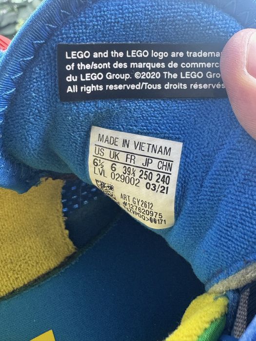 Кросівки Adidas x Lego 39 розмір Е8174