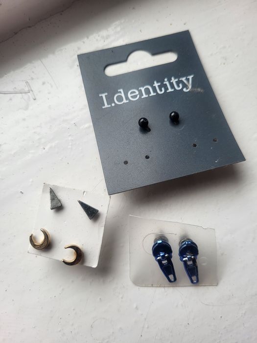 Kolczyki na sztyft za 3zlote