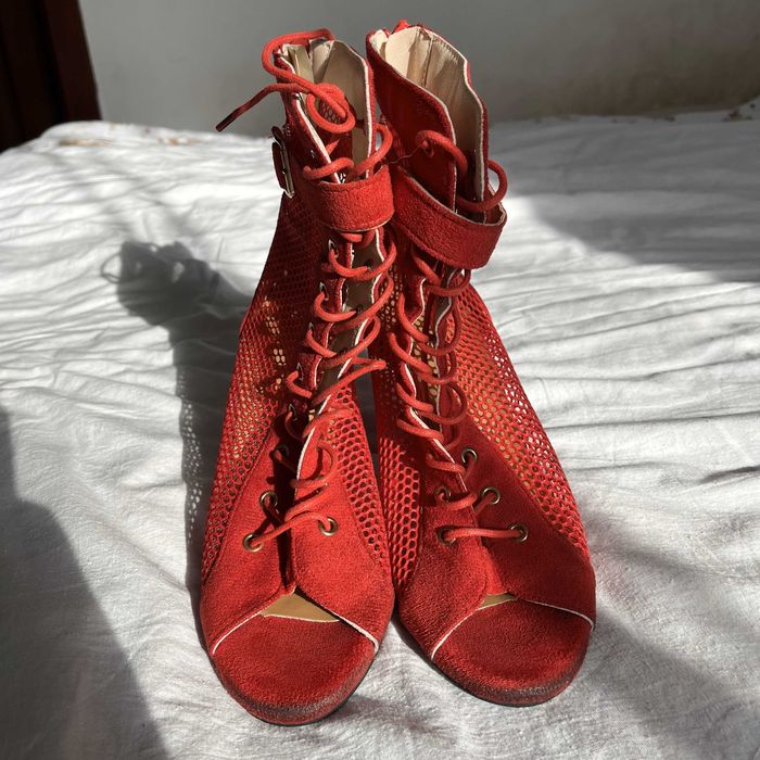 Туфлі для занять Хай Хілс Verona Red 9 розмір 39