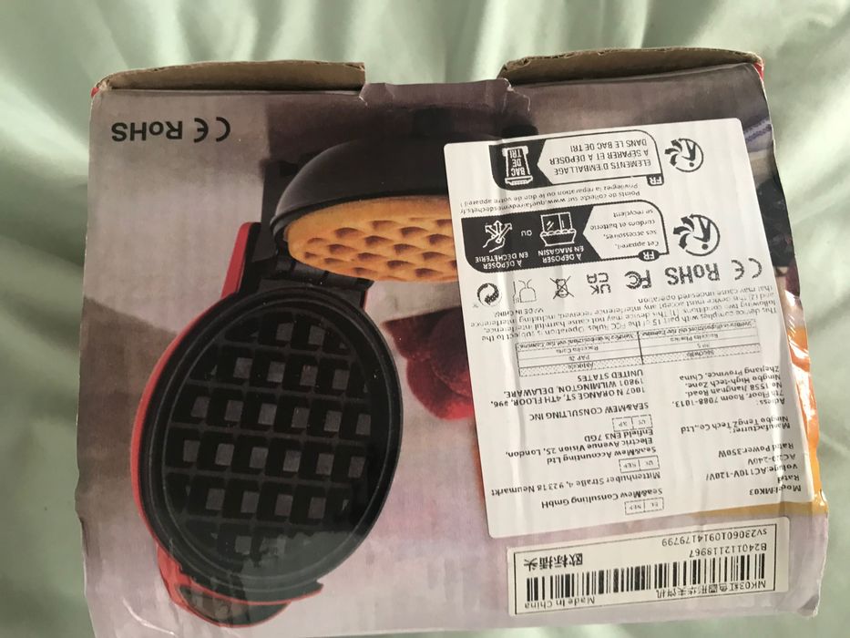 Máquina mini waffles