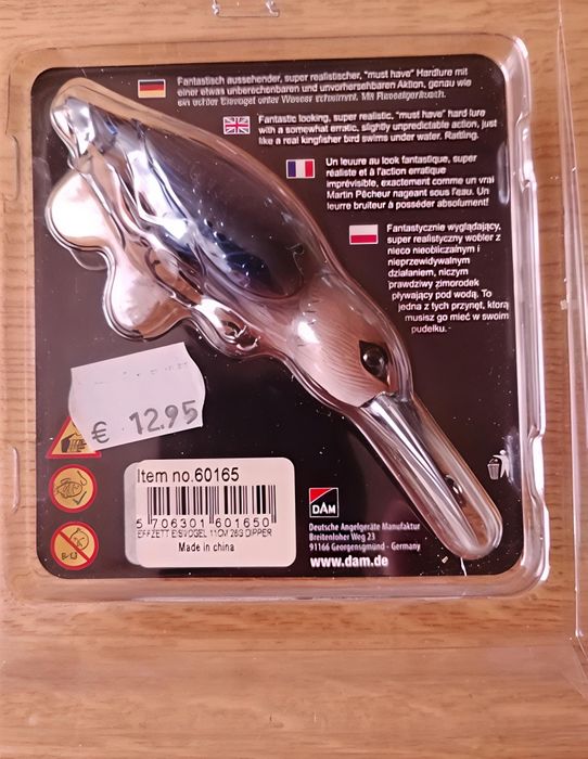 Wobler DAM Effzett Eisvogel 11cm/28g