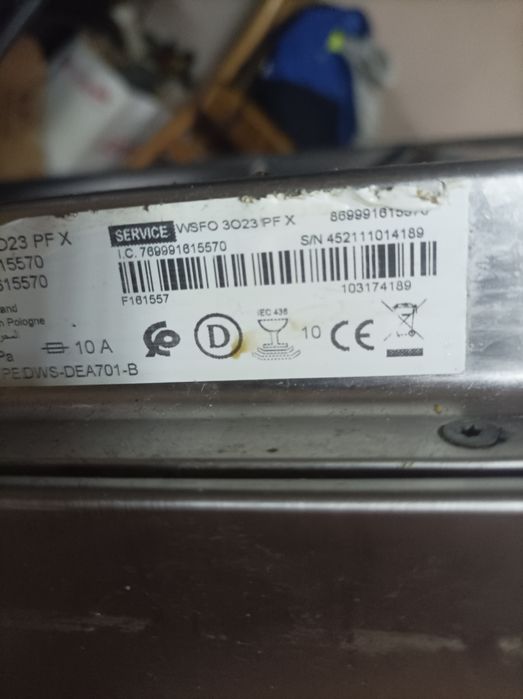 Sprzedam zmywarkę na części