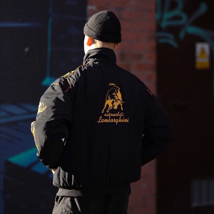 Kurtka Bomberka Racing Jacket F1 Lamborghini Motosport - L