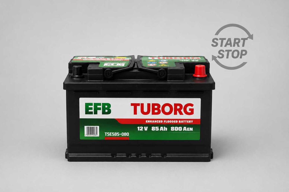 Akumulator Tuborg EFB 85Ah 800 A START-STOP Opole Budowlanych 6