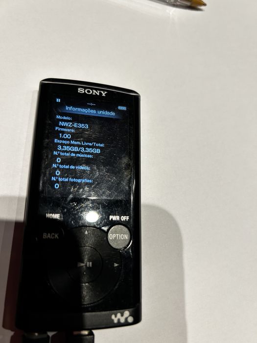 Walkman Sony NWZ E353