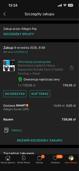 Kierownica Logitech G Saitek Heavy Equipment Bundle Sim Controller Far