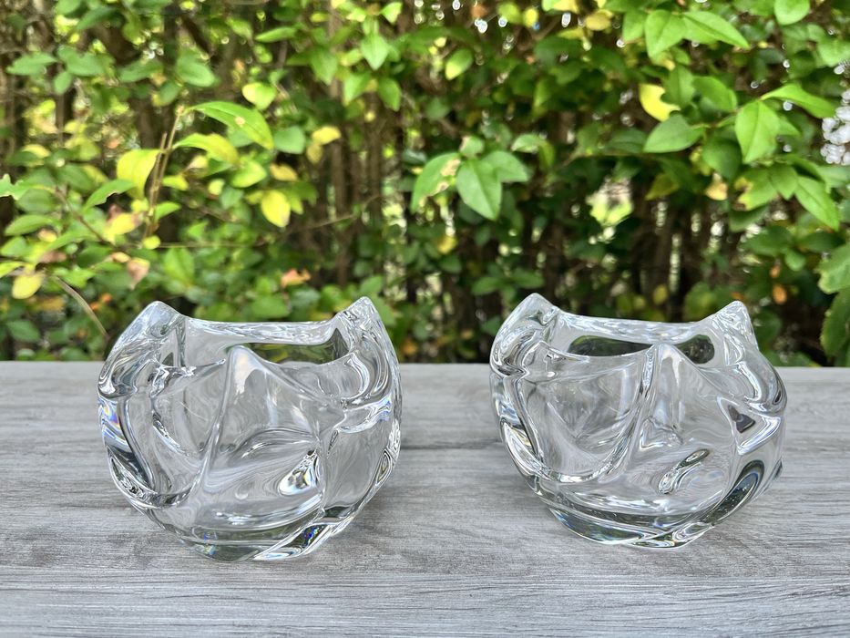 Кришталеві підсвічники