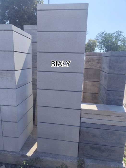 Pustak betonowy 50,2x20x20 , ogrodzenia betonowe
