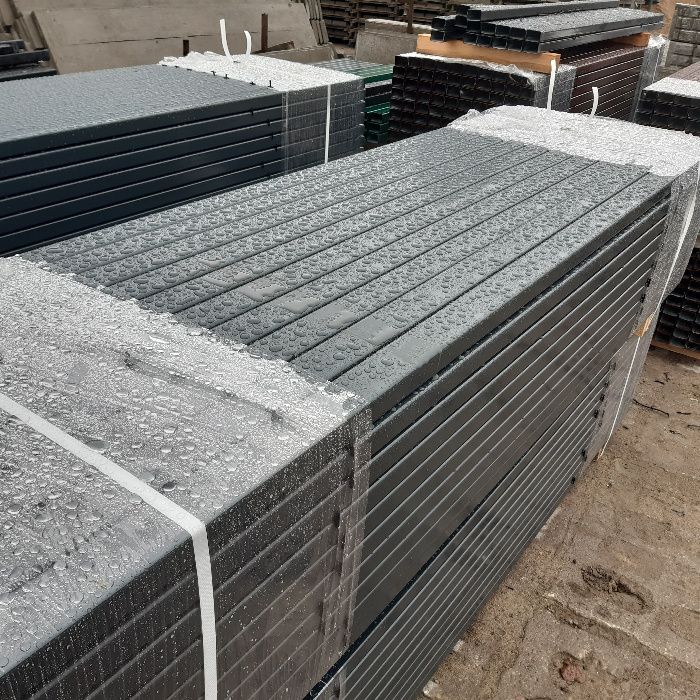 Słupek ogrodzeniowy 60x40x1,5 RAL słupki panel siatka profil ocynk