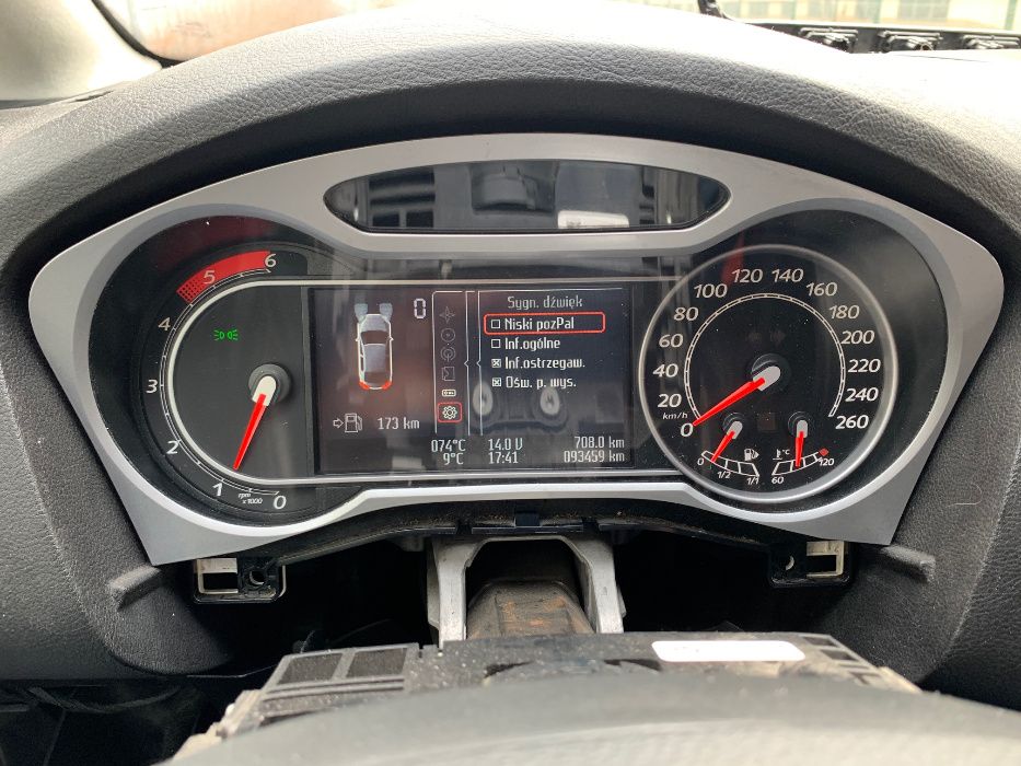 Licznik Zegary CONVERS+ FORD Mondeo Mk4, S-max, Galaxy, BENZYNA DIESEL