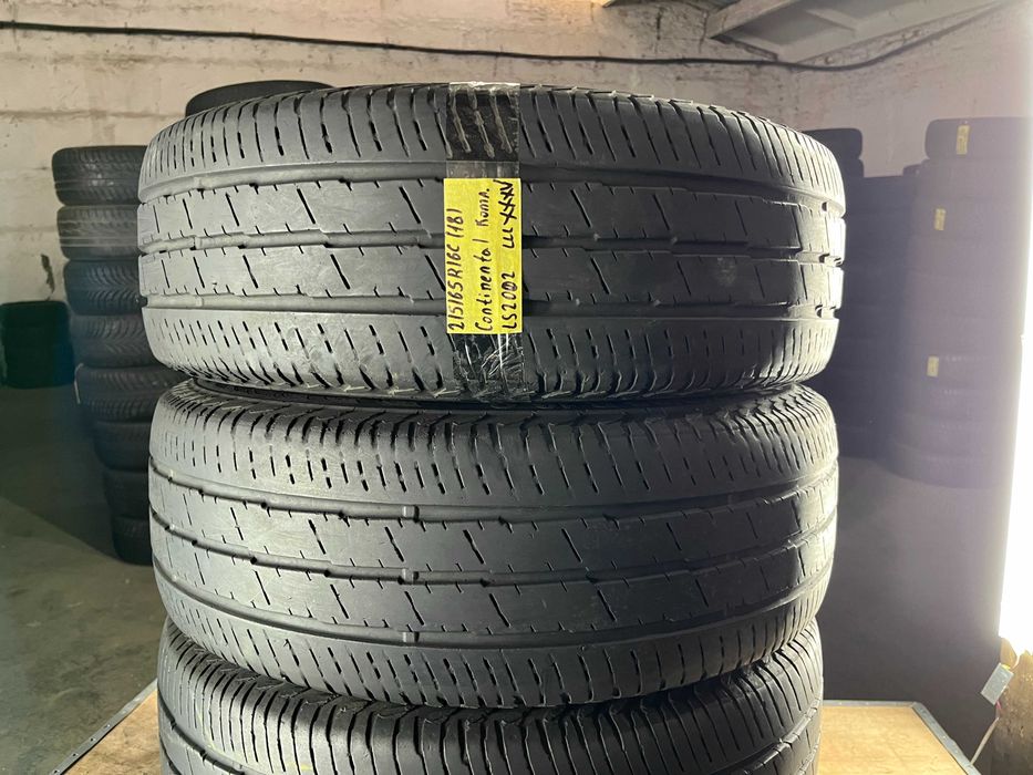 LS2002 Літні шини 215/65r16c Continental Vanco 2 комплект резина р16с
