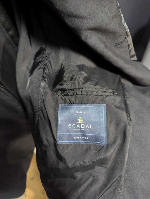 Костюм чоловічий весільний, марки Scabal (super 100s)