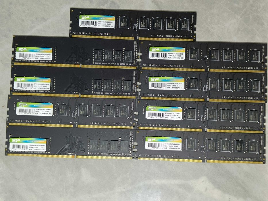 Оперативна память Silicon Power DDR4 8GB 16GB 2133MHz У РОБОЧОМУ стані